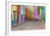 Mexico, Guanajuato. Colorful Street Scene-Jaynes Gallery-Framed Photographic Print