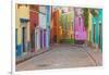 Mexico, Guanajuato. Colorful Street Scene-Jaynes Gallery-Framed Photographic Print