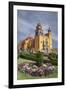 Mexico, Guanajuato. Gardens Welcome Visitors to the Colorful Town-Brenda Tharp-Framed Photographic Print