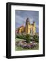 Mexico, Guanajuato. Gardens Welcome Visitors to the Colorful Town-Brenda Tharp-Framed Photographic Print