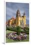 Mexico, Guanajuato. Gardens Welcome Visitors to the Colorful Town-Brenda Tharp-Framed Photographic Print