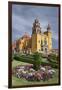 Mexico, Guanajuato. Gardens Welcome Visitors to the Colorful Town-Brenda Tharp-Framed Photographic Print