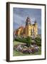 Mexico, Guanajuato. Gardens Welcome Visitors to the Colorful Town-Brenda Tharp-Framed Photographic Print