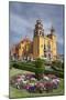 Mexico, Guanajuato. Gardens Welcome Visitors to the Colorful Town-Brenda Tharp-Mounted Premium Photographic Print