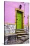 Mexico, Guanajuato, House in Guanajuato-Hollice Looney-Stretched Canvas