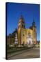 Mexico, Guanajuato, Our Lady of Guanajuato Basilica at Dawn-Rob Tilley-Stretched Canvas
