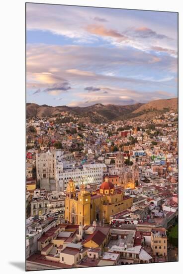 Mexico, Guanajuato. Overview of City-Jaynes Gallery-Mounted Premium Photographic Print