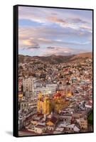 Mexico, Guanajuato. Overview of City-Jaynes Gallery-Framed Stretched Canvas