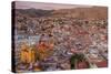 Mexico, Guanajuato. Panoramic Overview of City-Jaynes Gallery-Stretched Canvas