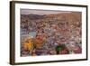 Mexico, Guanajuato. Panoramic Overview of City-Jaynes Gallery-Framed Photographic Print