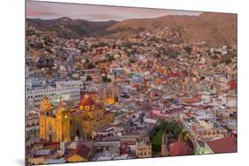 Mexico, Guanajuato. Panoramic Overview of City-Jaynes Gallery-Mounted Premium Photographic Print