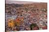 Mexico, Guanajuato. Panoramic Overview of City-Jaynes Gallery-Stretched Canvas