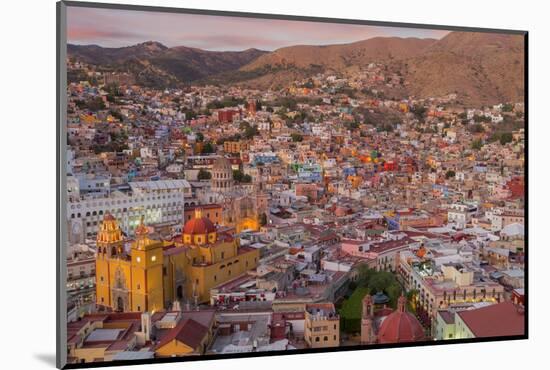 Mexico, Guanajuato. Panoramic Overview of City-Jaynes Gallery-Mounted Photographic Print