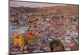 Mexico, Guanajuato. Panoramic Overview of City-Jaynes Gallery-Mounted Photographic Print