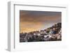 Mexico, Guanajuato. the Colorful Homes and Buildings of Guanajuato at Sunset-Judith Zimmerman-Framed Photographic Print