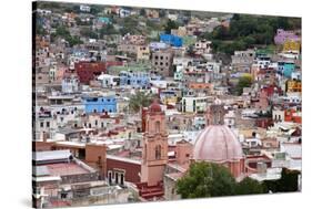 Mexico, Guanajuato, View of Guanajuato from El Pipila Monument-Hollice Looney-Stretched Canvas