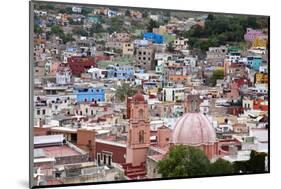 Mexico, Guanajuato, View of Guanajuato from El Pipila Monument-Hollice Looney-Mounted Photographic Print