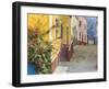 Mexico, Guanajuato. View of Street and Colorful Buildings-Jaynes Gallery-Framed Premium Photographic Print