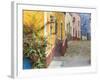 Mexico, Guanajuato. View of Street and Colorful Buildings-Jaynes Gallery-Framed Photographic Print