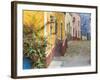 Mexico, Guanajuato. View of Street and Colorful Buildings-Jaynes Gallery-Framed Photographic Print