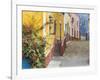 Mexico, Guanajuato. View of Street and Colorful Buildings-Jaynes Gallery-Framed Photographic Print