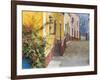 Mexico, Guanajuato. View of Street and Colorful Buildings-Jaynes Gallery-Framed Photographic Print