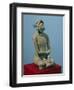 Mexico, Jaina Island, Terracotta Statuette of Seated Noble-null-Framed Giclee Print