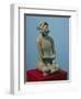 Mexico, Jaina Island, Terracotta Statuette of Seated Noble-null-Framed Giclee Print