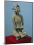 Mexico, Jaina Island, Terracotta Statuette of Seated Noble-null-Mounted Giclee Print