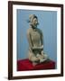 Mexico, Jaina Island, Terracotta Statuette of Seated Noble-null-Framed Giclee Print