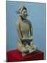 Mexico, Jaina Island, Terracotta Statuette of Seated Noble-null-Mounted Giclee Print