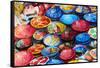 Mexico, Jalisco. Bowls for Sale in Street Market-Steve Ross-Framed Stretched Canvas