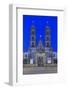 Mexico, Jalisco, Guadalajara, Zapopan Basilica at Dawn-Rob Tilley-Framed Photographic Print