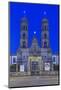 Mexico, Jalisco, Guadalajara, Zapopan Basilica at Dawn-Rob Tilley-Mounted Photographic Print