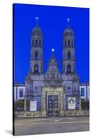 Mexico, Jalisco, Guadalajara, Zapopan Basilica at Dawn-Rob Tilley-Stretched Canvas
