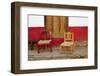 Mexico, Jalisco, San Sebastian del Oeste. Rustic Door and Chairs-Steve Ross-Framed Photographic Print