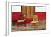 Mexico, Jalisco, San Sebastian del Oeste. Rustic Door and Chairs-Steve Ross-Framed Photographic Print