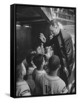 Mexico Little League Team Getting a Blessing before Championship Game-null-Framed Stretched Canvas