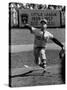 Mexico Little League Team Member Angel Macias, During Little League Championship Game-null-Stretched Canvas