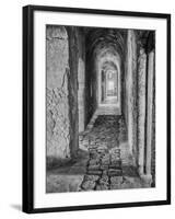 Mexico, Mani Hallway in Deserted Convent-John Ford-Framed Photographic Print