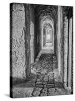 Mexico, Mani Hallway in Deserted Convent-John Ford-Stretched Canvas