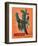 Mexico: Mariachi Cactus, c.1945-null-Framed Giclee Print