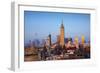 Mexico, Mexico City, Torre Latinoamericana, LatinAmerican Tower, Landmark, Skyline-John Coletti-Framed Photographic Print