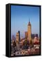 Mexico, Mexico City, Torre Latinoamericana, LatinAmerican Tower, Landmark, Skyline-John Coletti-Framed Stretched Canvas