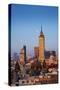 Mexico, Mexico City, Torre Latinoamericana, LatinAmerican Tower, Landmark, Skyline-John Coletti-Stretched Canvas