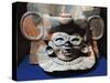 Mexico, Mitla, Funerary Urn Depicting Goddess of Thirteen Snakes-null-Stretched Canvas