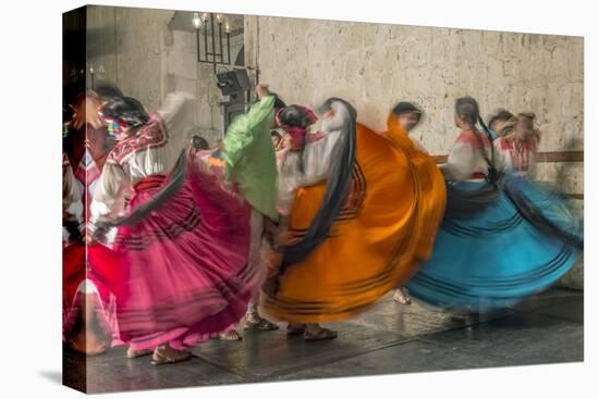 Mexico, Oaxaca, Mexican Folk Dance-Rob Tilley-Stretched Canvas
