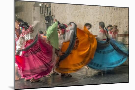 Mexico, Oaxaca, Mexican Folk Dance-Rob Tilley-Mounted Photographic Print