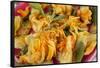 Mexico, Oaxaca, Squash Blossom Flowers-Merrill Images-Framed Stretched Canvas