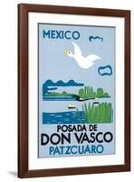 Mexico, Posada de Don Vasco-null-Framed Art Print